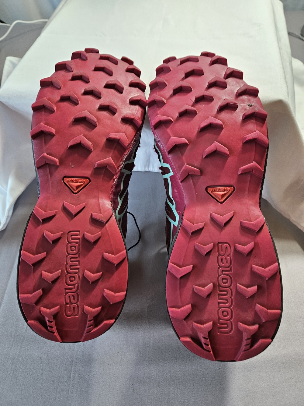Salomon Speedcross Men's Trail Running Shoes - Red Size 8.5 Perfect for Outdoors - Picture 8 of 10